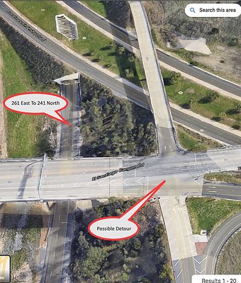 261 East To 241 North B