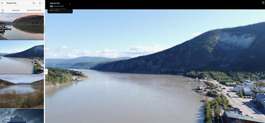 Dawson City looking North 03