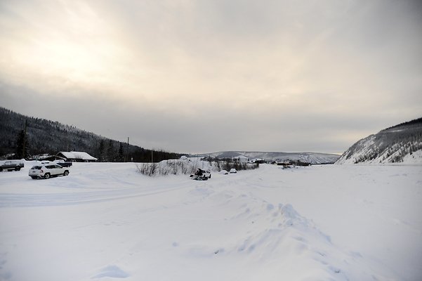 Dawson City at Yukon River 2