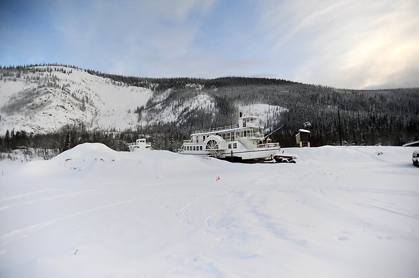 Dawson City at Yukon River 1